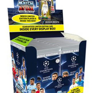 2015-16 Topps Match Attax Champions League Nordic Edition laatikko