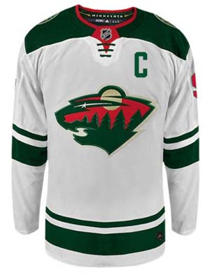 Minnesota Wild Away,  Mikko Koivu #9  ADIDAS AUTHENTIC CUSTOMIZED - Image 3