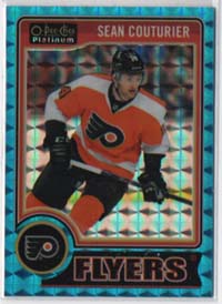 2014-15 O-Pee-Chee Platinum BLUE CUPES 07/65 #38 Sean Couturier Flyers