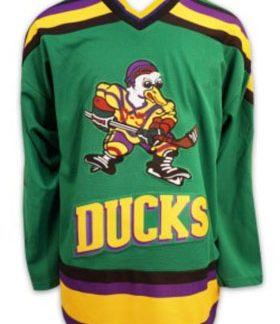 SlapShot Pelipaita, Mighty Ducks Hockey Blanco