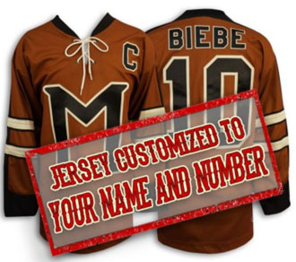 Mystery Alaska, Pelipaita omalla nimellä ja numerolla