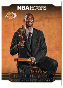 2017-18 NBA Hoops CAREER TRIBUTE #295 Kobe Bryant Lakers