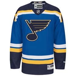 St. Louis Blues Team Color, Reebok Premier Pelipaita