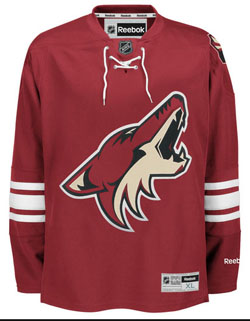 Arizona Coyotes Team Color, CUSTOMIZED, Reebok