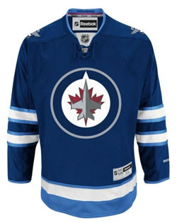 Winnibeg Jets Team Color, Reebok Premier Pelipaita