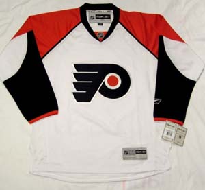 Philadelphia Flyers (2007-10) WHITE Reebok Premier