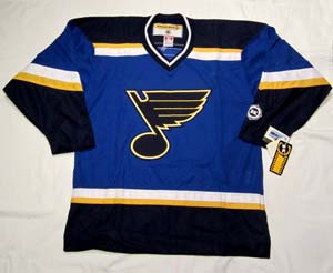 St. Louis Blues BLUE (1998-07) Vintage Replica Jersey, KOHO 500