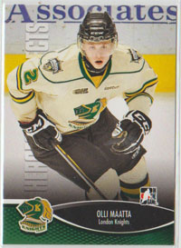 2012-13 ITG Heroes and Prospects #64 Olli Määttä RC OHL London Knights
