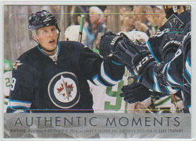 2016-17 SP Authentic AUTHENTIC MOMENTS #114 Patrik Laine Jets
