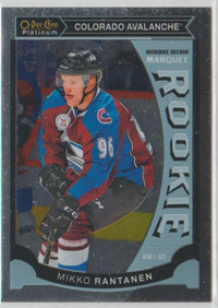 2015-16 O-Pee-Chee Platinum #M42 Mikko Rantanen Avalanche RC