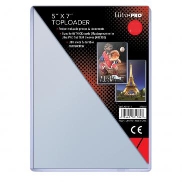 Ultra PRO 5"x 7" Toploader / 1 kpl