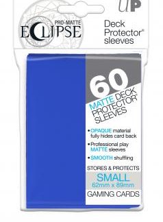 Ultra PRO Deck Protector SMALL ECLIPSE PRO-Matte 60 kpl, BLUE