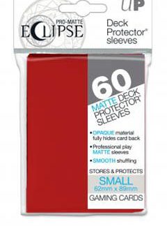 Ultra PRO Deck Protector SMALL ECLIPSE PRO-Matte 60, RED
