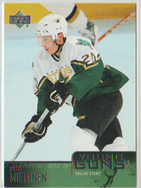 2003-04 Upper Deck #215 Antti Miettinen Stars Young Guns  SP RC