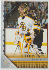 2005-06 Upper Deck #241 Hannu Toivonen (G) Bruins Young Guns  SP RC