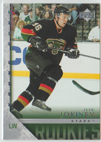 2005-06 Upper Deck #459 Jussi Jokinen Stars Young Guns  SP RC