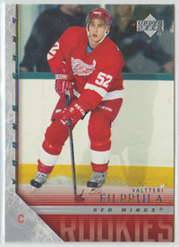 2005-06 Upper Deck #83 Valtteri Filppula Red Wings Young Guns  SP RC