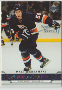 2006-07 Upper Deck #228 Masi Marjamäki Islanders Young Guns SP RC