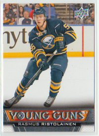 2013-14 Upper Deck #217 Rasmus Ristolainen Sabres Young Guns  SP RC
