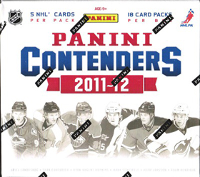 2011-12 Panini Contenders Hockey Hobby laatikko