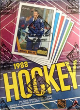 1987-88 O-Pee-Chee Hockey Wax Box laatikko - Image 2