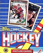1991-92 Topps Hockey laatikko - Image 2