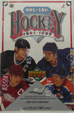 1991-92 Upper Deck Hockey LOW Series 1 Laatikko
