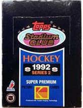 1992-93 Topps Stadium Club Hockey Series 2 laatikko - Image 2