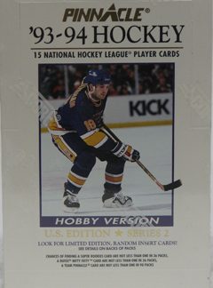 1993-94 Pinnacle Hockey Series 2 CANADA HOBBY Edition laatikko