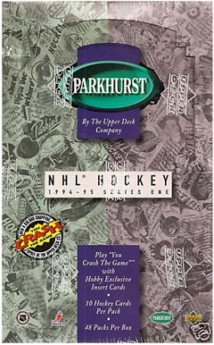 1994-95 Parkhurst Series 1 Hobby laatikko