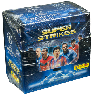 2009-10 Panini Champions League SUPER STRIKES laatikko