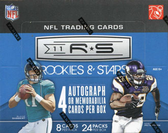 2011 NFL Panini Rookies & Stars Football Hobby laatikko