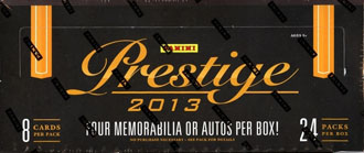 2013 NFL Panini Prestige Football Hobby laatikko