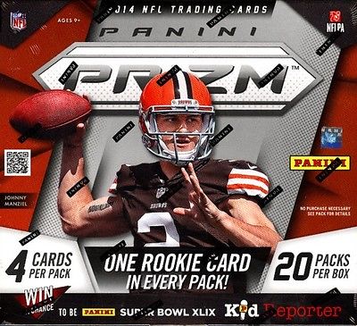 2014 NFL Panini Prizm Football Hobby laatikko