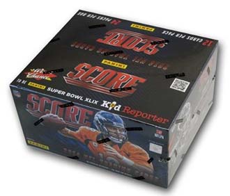 2014 NFL Score Football 24-Pack Box laatikko