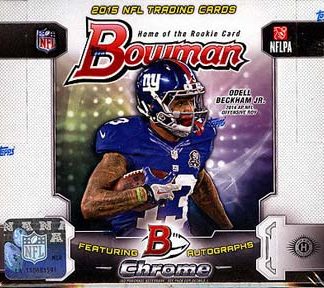 2015 NFL Bowman Football Hobby laatikko