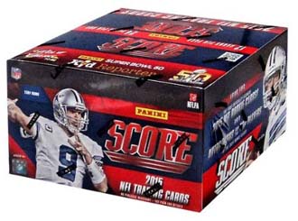 2015 NFL Score Football 24-Pack Box laatikko