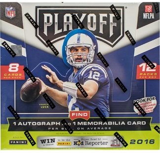 2016 NFL Panini Playoff Football Hobby laatikko