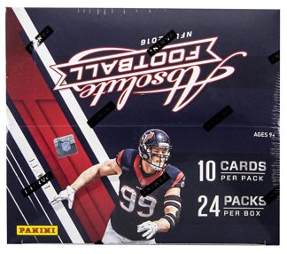 2016 NFL Panini Absolute Football 24-Pack laatikko