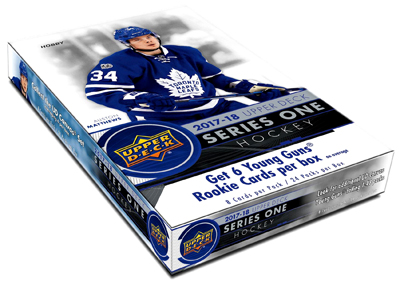 2017-18 Upper Deck Series 1 Hockey Hobby laatikko - Image 2