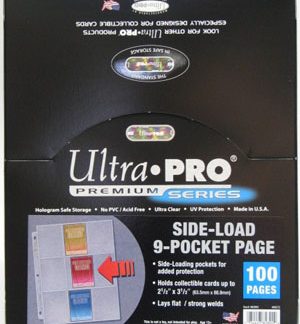 Ultra PRO Sivu 9-POCKET, SIDE-LOAD (100), LAATIKKO