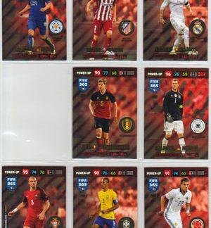 2017 Panini FIFA 365 DEFENSIVE ROCK #352. Robert Huth (Leicester City FC)