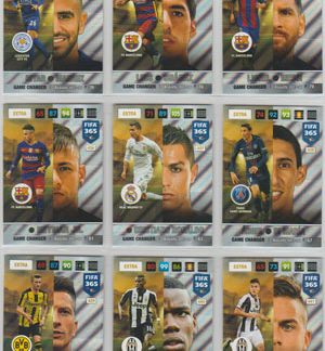 2017 Panini FIFA 365 GAME CHANGER #433. Riyad Mahrez (Leicester City FC)