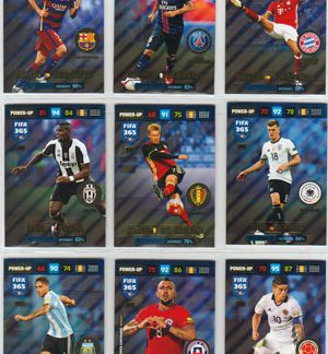 2017 Panini FIFA 365 KEY PLAYERS #361. Sergio Busquets (FC Barcelona)