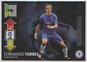BONUS 45,00€,  2012-13 Panini Champions League Fernando Torres LIMITED EDITION