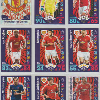 2016-17 Topps MA Premier League #181. Club Badge (Manchester United)