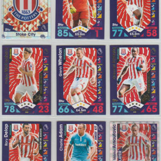 2016-17 Topps MA Premier League #235. Club Badge (Stoke City)