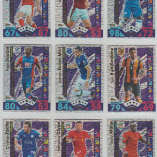 2016-17 Topps MA Premir League MAN OF THE MATCH #422.  Sadio Mane (Liverpool)
