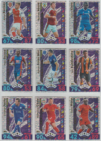 2016-17 Topps MA Premir League MAN OF THE MATCH #422. Sadio Mane (Liverpool)