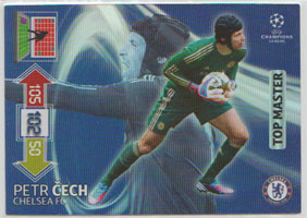 BONUS 45,00€,  2012-13 Panini Champions League  Petr Cech Top Master